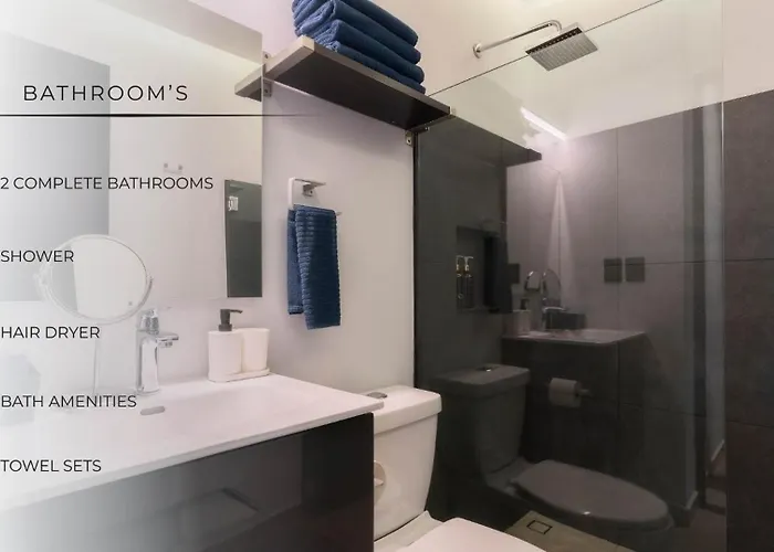 Apartamento P601 Amazing Rooftop 2bdrm 2bath Ac *